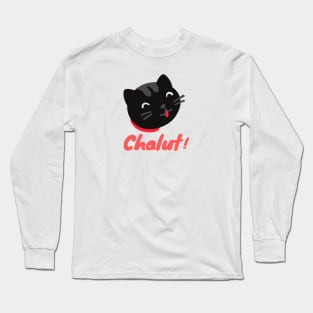 Chalut le chat Long Sleeve T-Shirt